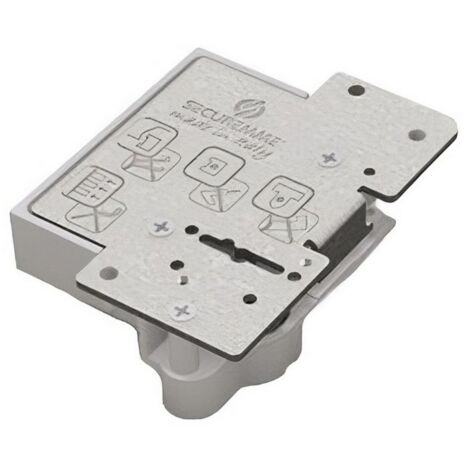 1PZ CUORE RICAMBIO DX DOPPIA MAPPA 4 MANDATE 3 CHIAVI porte blindate