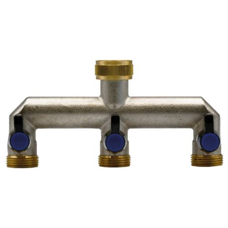 1PZ DERIVAZIONE IN METALLO A TRE VIE 3/4-3/4x3/4x3/4