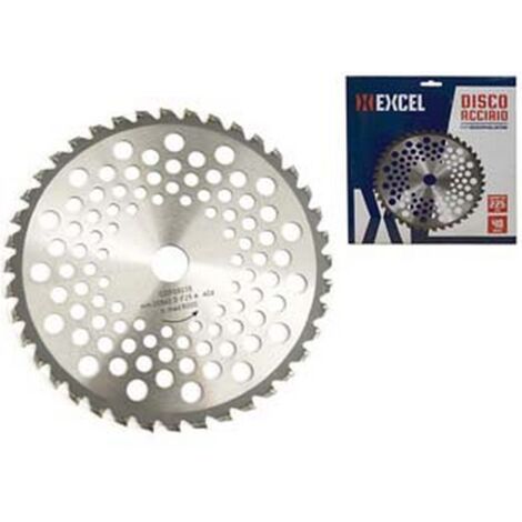 1PZ DISCO AL WIDIA PER DECESPUGLIATORE A 40 DENTI -  mm.225