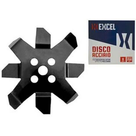 1PZ DISCO IN METALLO PER DECESPUGLIATORE A 8 DENTI EFFETTO MULCHING