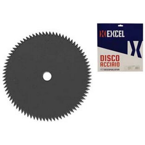 1PZ DISCO IN METALLO PER DECESPUGLIATORE A 80 DENTI