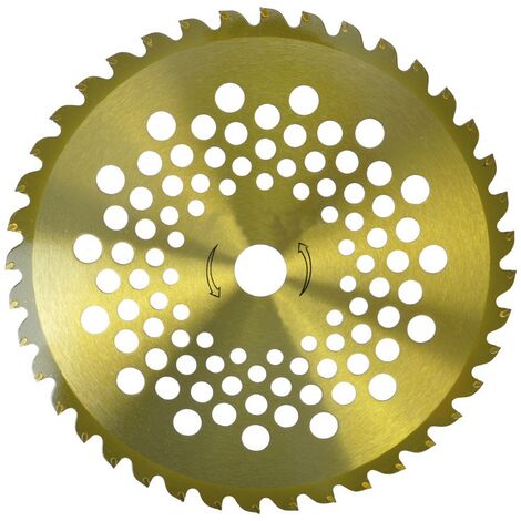 1PZ DISCO PER DECESPUGLIATORE XD40PRO mm 255 - denti N. 40