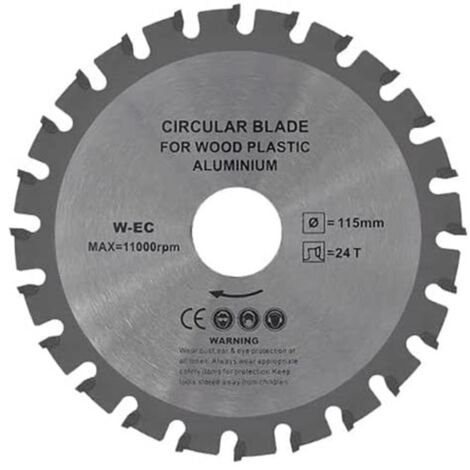 1PZ DISCO PROFESSIONALE PER LEGNO '5950' Ã˜ 115 - 24 denti