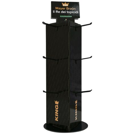 1PZ ESPOSITORE KING fornito vuoto codice 6050001
