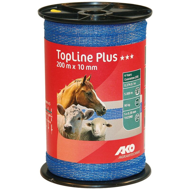 1PZ fettuccia elettrica h 10 mm - 5 fili - mt. 200...