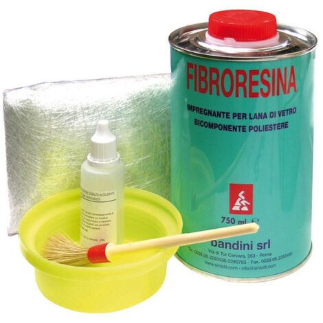 1PZ FIBRORESINA KIT COMPLETO  ml. 750