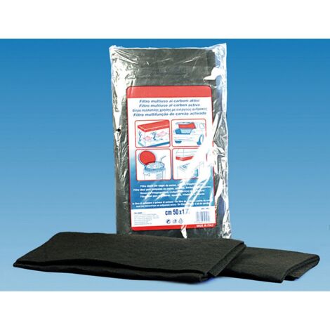 1PZ FILTRO PER CAPPA AI CARBONI ATTIVI  cm. 50x100
