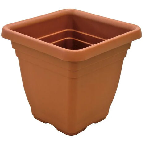 1PZ FIORIERA QUADRA cm 25 x 25 x 23 senza sottovaso