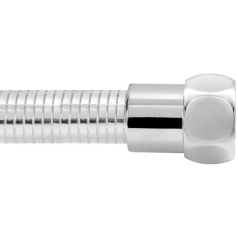 1PZ FLESSIBILE SILVER METALLIC 1/2 F x 1/2 F (ghiera-cono) cm. 150