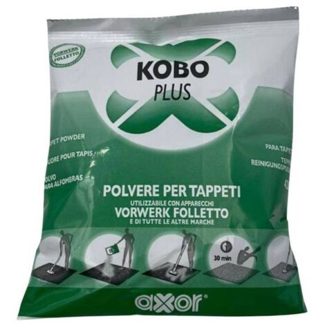 1PZ FOLLETTO POLVERE PULIZIA TAPPETI 420 G