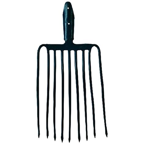 1PZ FORCA PER GHIAIA 9 denti