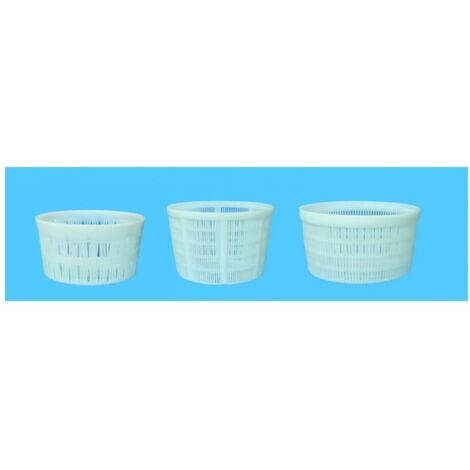 1PZ FORMA PER FORMAGGIO CROTONESE Ï cm. 15,5x14x11 h capacitÓ gr.1.000