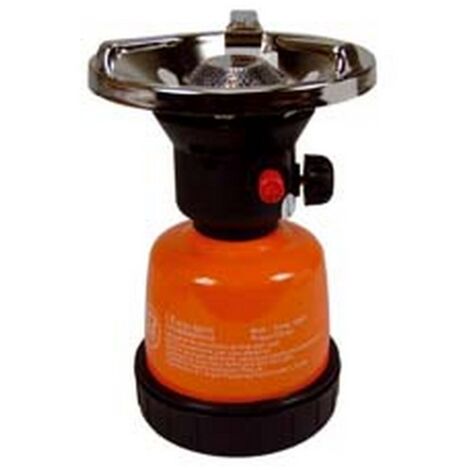 1PZ FORNELLINO GAS CAMPING IN METALLO ACCENSIONE PIEZO ELETTRICA