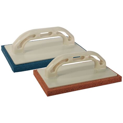 1PZ FRATTONE IN GOMMA SPUGNA cm 14 x  28 - arancio - morbida