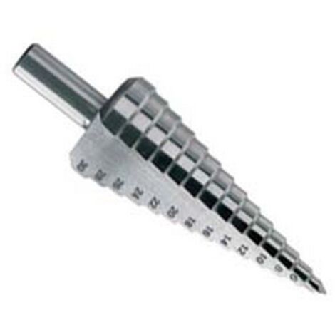 1PZ FRESA CONICA GRADUATA HSS-G -  mm.4/20 gambo mm.10x85 9 gradini