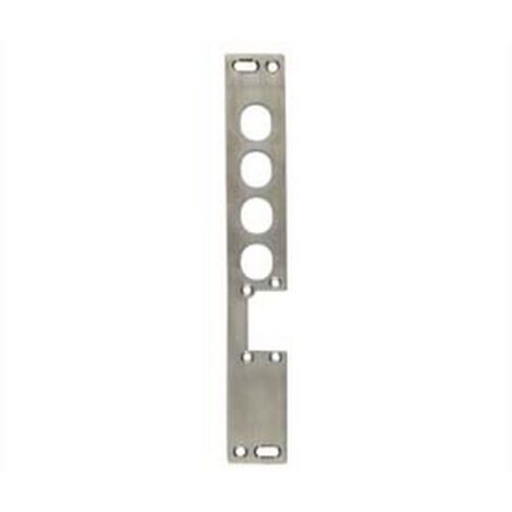 1PZ FRONTALE IN ACCIAIO PER INCONTRO ELETTRICO 9530/FI