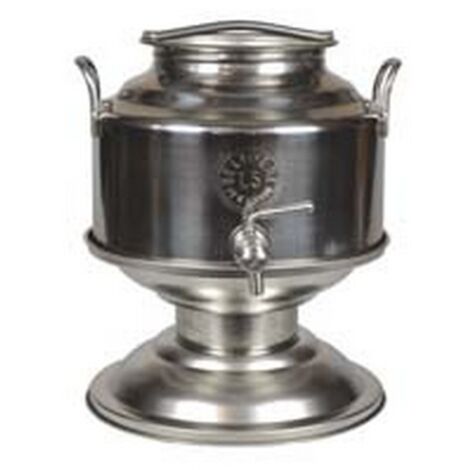 1PZ FUSTO INOX PER OLIO SALDATO LT.5 CON BASE