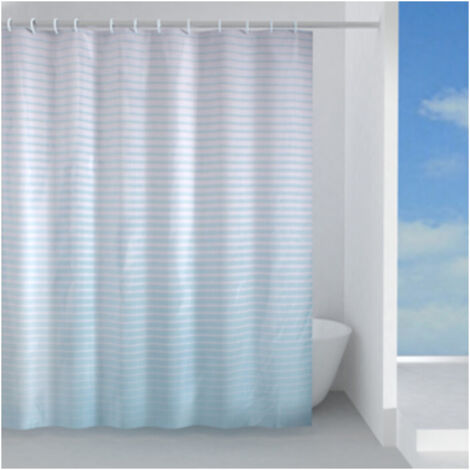1PZ GEDY TENDA DOCCIA POLIESTERE ORIZZONTI 1301 120X200