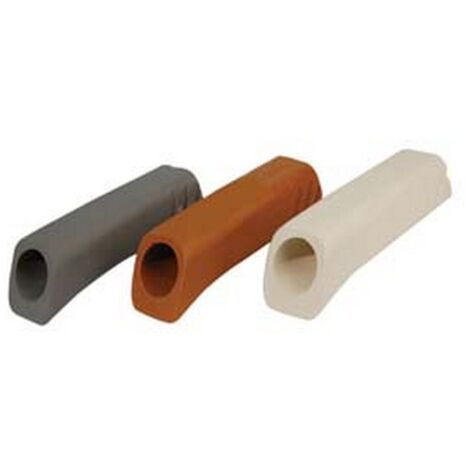 1PZ GOCCIOLATOIO PER TERRAZZI CHIUSO IN MARMORES - cm.27x8 - grigio