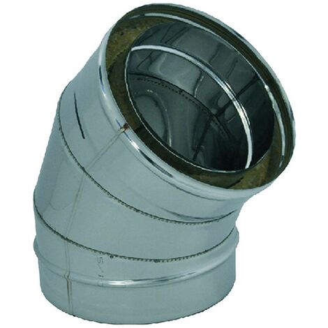 1PZ GOMITO DOPPIA PARETE A 45Â° ø cm  8/13