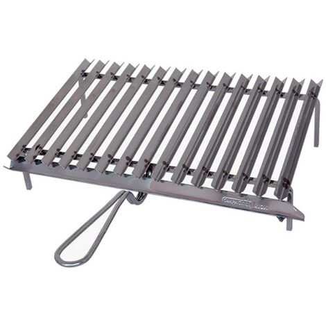 1PZ GRATICOLA ACCIAIO cm 40 x 33
