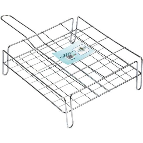 1PZ GRATICOLA CROMATA PER CARCIOFI CM. 30X30
