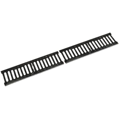 1PZ GRIGLIA GHISA PER CANALETTA C250 cm 50 x 12,6 x H. 3,2