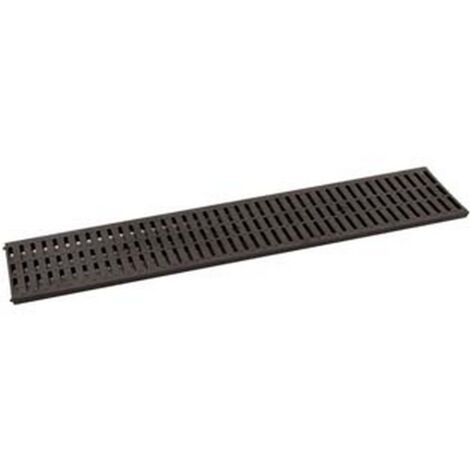 1PZ GRIGLIA IN ABS PER CANALETTA IN ABS CM.100X20 - cm.100x20x3,6h.