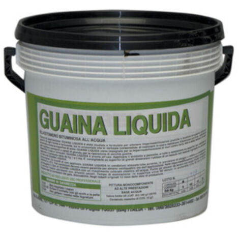 1PZ GUAINA LIQUIDA BITUMINOSA VODIPREN NERA KG. 5