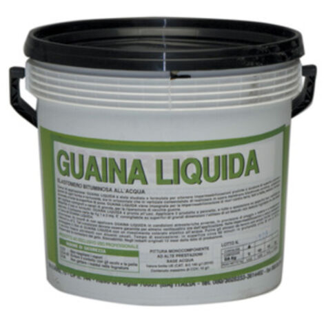 1PZ GUAINA LIQUIDA BITUMINOSA VODIPREN NERA KG.18