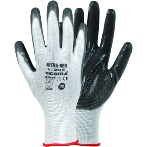 1PZ GUANTI DA LAVORO NITRA-NEO IN NITRILE - tg.XL