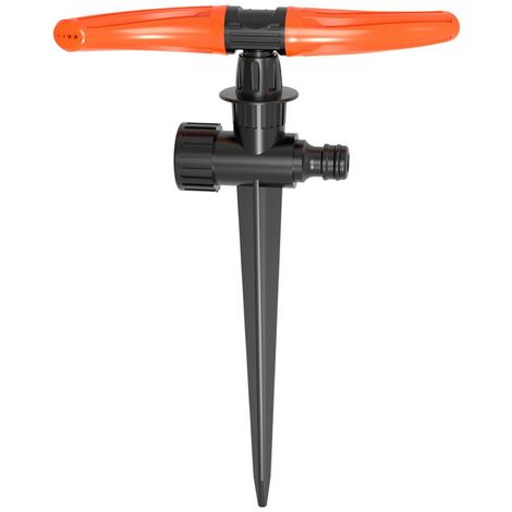 1PZ IRRIGATORE ROTANTE CON PUNTALE 2 bracci