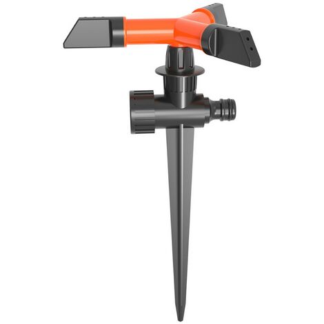 1PZ IRRIGATORE ROTANTE CON PUNTALE 3 bracci