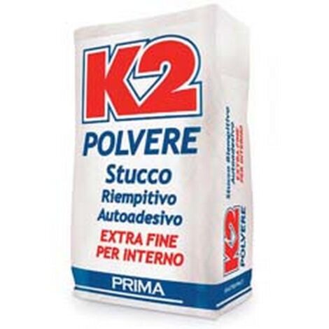 1PZ k2 stucco in polvere in sacco - kg.20