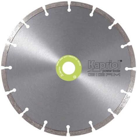 1PZ KAPRIOL DISCO DIAMANTATO A SETTORI MM 230 GRANITO MARMO ECC