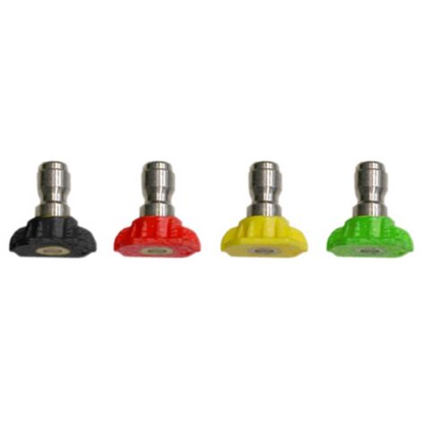 1PZ KIT 4 UGELLI PER IDROPULITRICE CON ATTACCO RAPIDO
