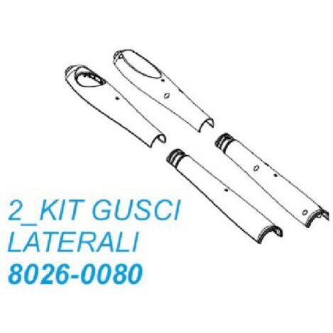 1PZ KIT GUSCI LATERALI 8026-0080