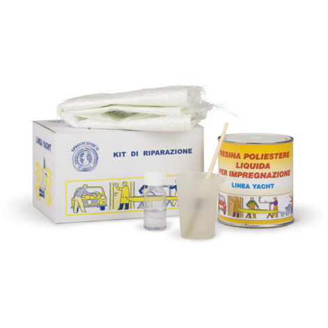 1PZ KIT VETRORESINA ml. 750