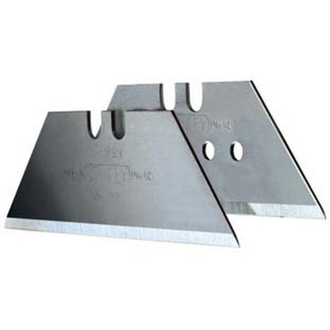 1PZ lame ricambio a trapezio grandi per i e raschietti lama con fori - conf.10 astucci pz.10 ( 6-11-916)