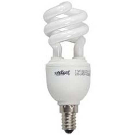 1PZ LAMPADA ELETTRONICA A SPIRALE E14 - 15w - E14 -  2700°K calda