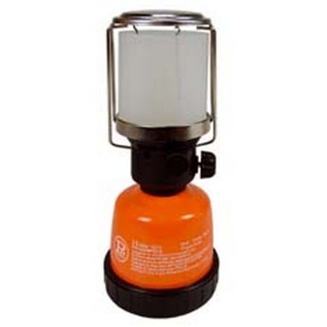 1PZ LAMPADA GAS CAMPING IN METALLO ACCENSIONE NORMALE