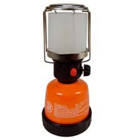 1PZ LAMPADA GAS CAMPING IN METALLO ACCENSIONE PIEZO ELETTRICA