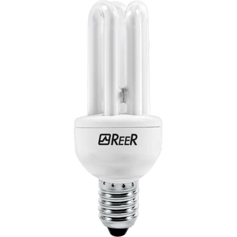 1PZ LAMPADA RISPARMIO ENER. 4TUB.E14 15W CAL.MICRO
