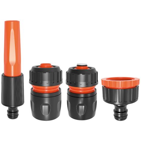 1PZ LANCIA E RACCORDI RAPIDI IN SET CON ADATTATORE 3/4 - 1/2