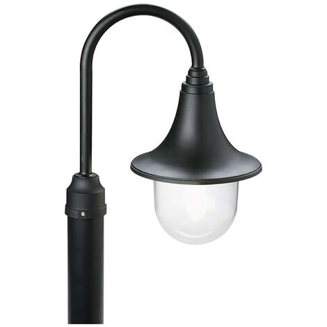 1PZ LANTERNA TESTA-PALO 'MARINE' 60 W - cm 41 x  22 x  33 nero