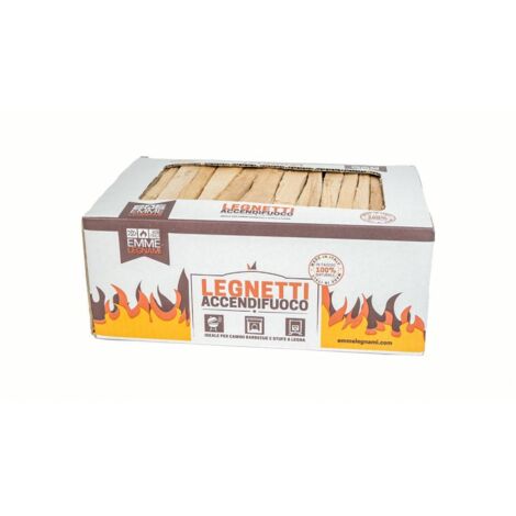 1PZ LEGNETTI ACCENDIFUOCO FAGGIO 6 KG CIRCA SCATOLA