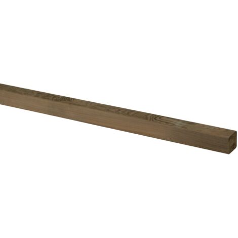 1PZ LISTELLO X PAVIMENTO PINO IMPREGNATO MM 45X45X2000