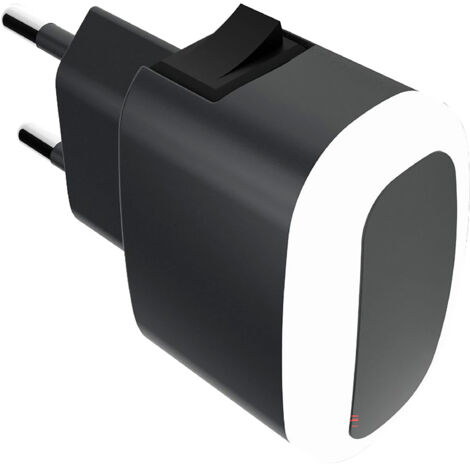 1PZ LUCE NOTTURNA LED CON INTERRUTTORE IL29 NERA