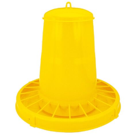 1PZ MANGIATOIA TRAMOGGIA PER POLLI CON ANTISPRECO Ï cm. 42x47 h  lt. 20 (kg. 15