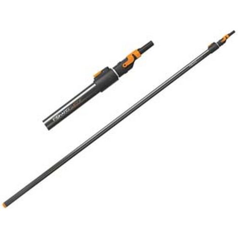 1PZ MANICO TELESCOPICO ALLUMINIO QUIKFIT - allungabile cm.140-240 (136042), gr.1000